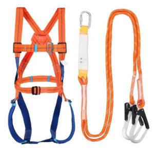 Safety-Harness-with-Lanyard-Full-Body-Harness-with-Waist-Belt